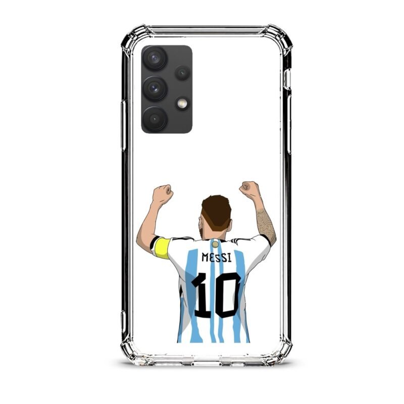 Lionel Messi θήκη διάφανη & σχέδιο  d1049 γιά Galaxy A32 4G
