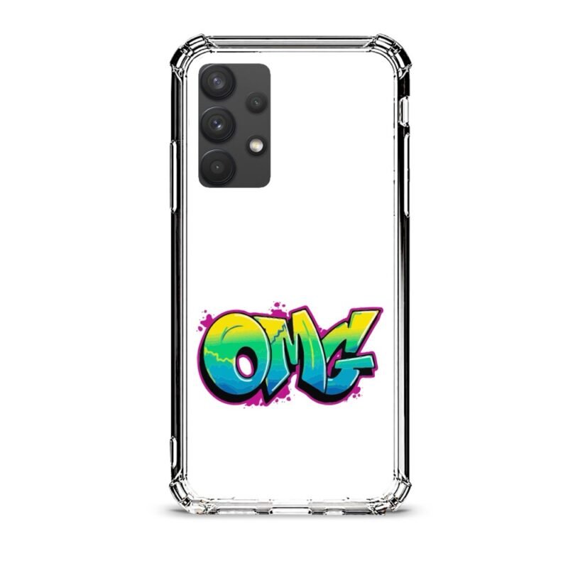 OMG θήκη διάφανη & σχέδιο  d1053 γιά Galaxy A32 4G