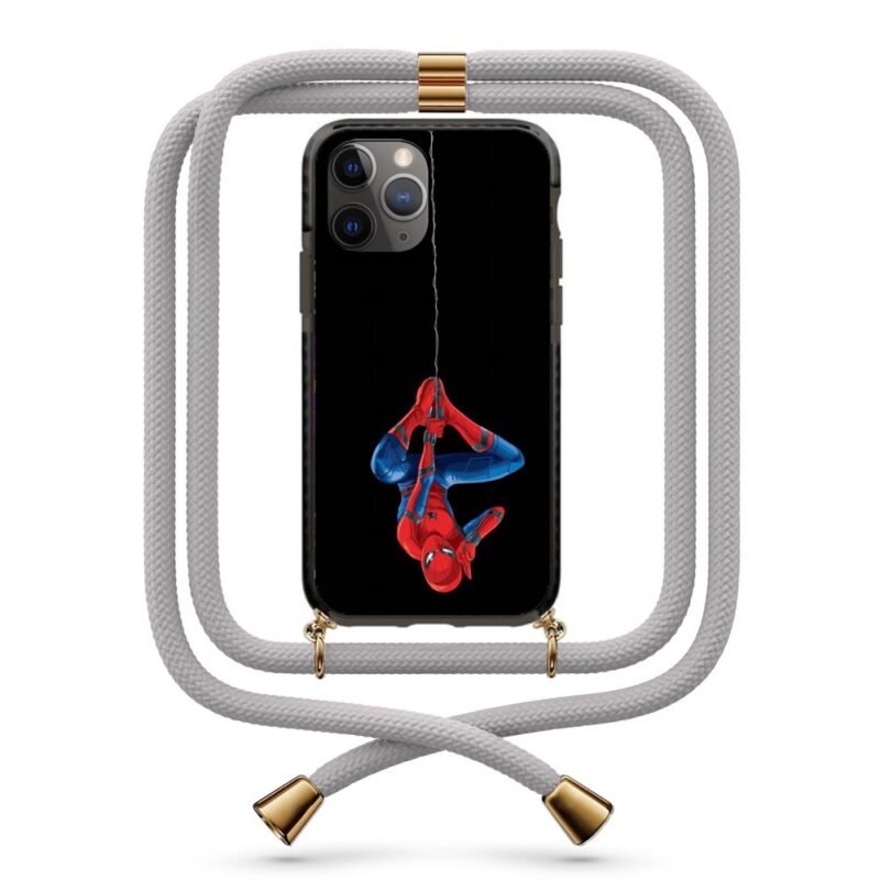 Spiderman θήκη κινητού με κορδόνι 9897 γιά iPhone 11 Pro Max