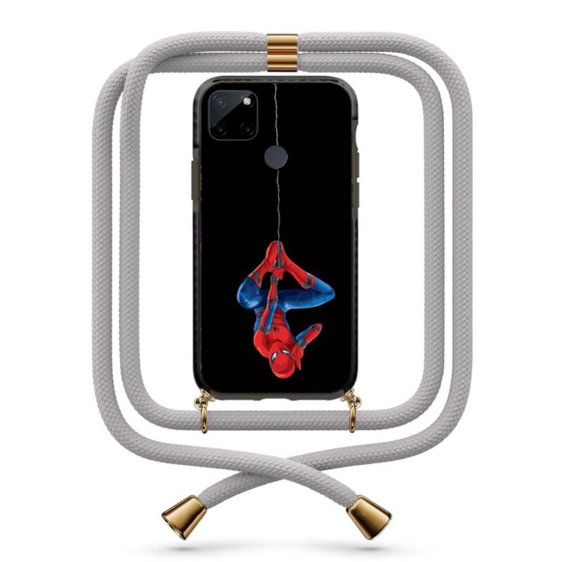 Spiderman θήκη με κορδόνι & σχέδιο 9897 για Realme C21Y