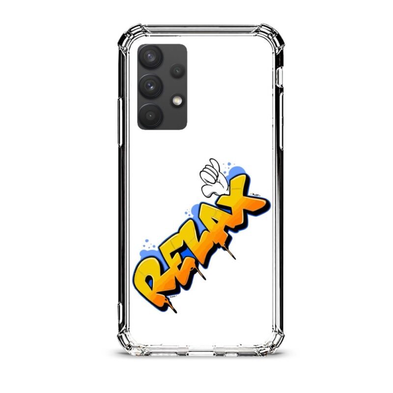 Relax θήκη διάφανη & σχέδιο  d1058 γιά Galaxy A32 4G