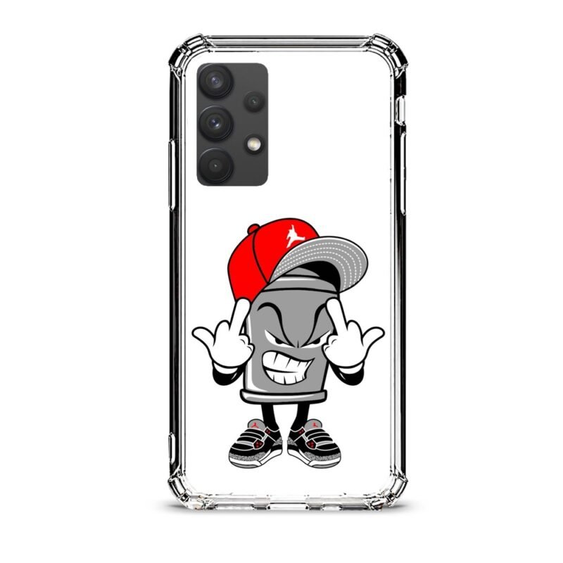 Swag can θήκη διάφανη & σχέδιο  d1062 γιά Galaxy A32 4G