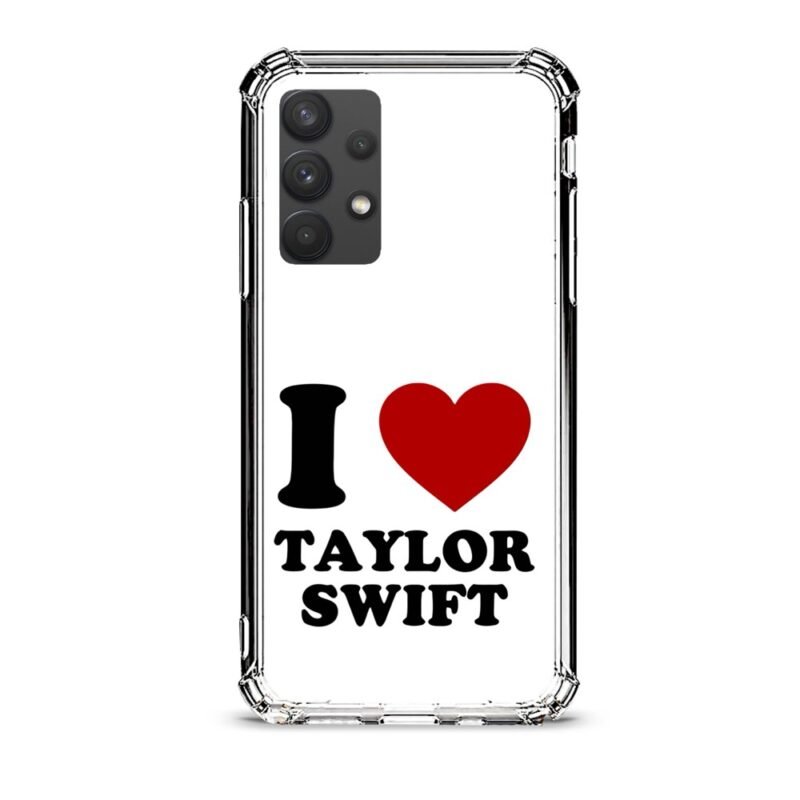 Love Swift Taylor θήκη διάφανη & σχέδιο  d1067 γιά Galaxy A32 4G