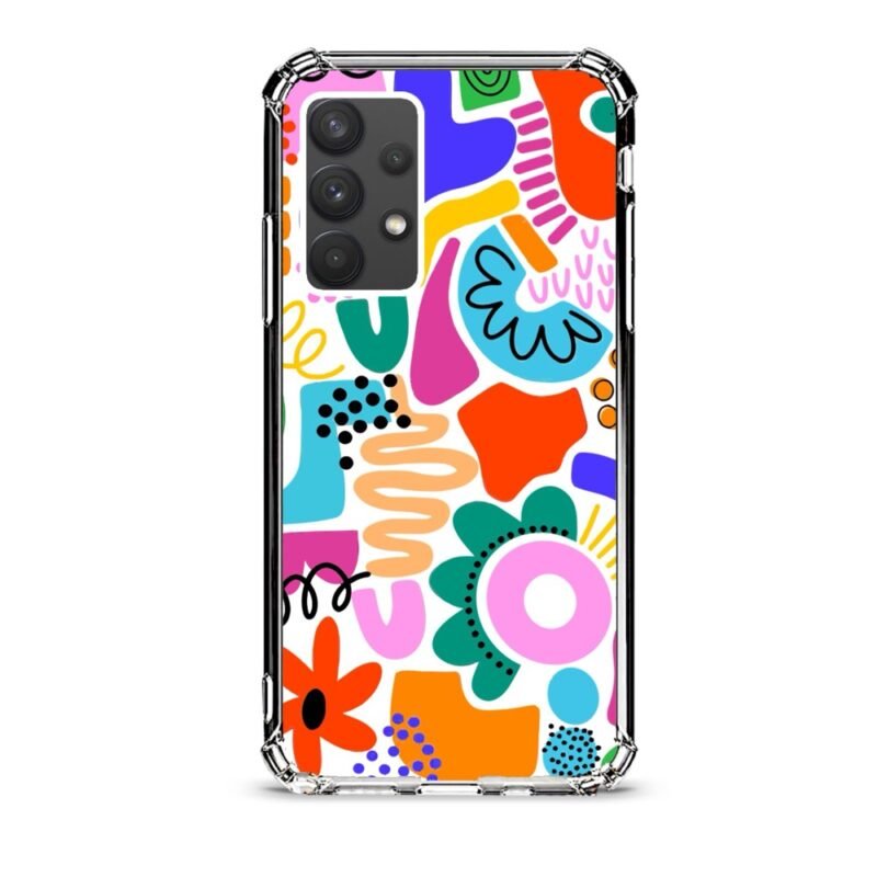 Shapes θήκη διάφανη & σχέδιο  d1072 γιά Galaxy A32 4G