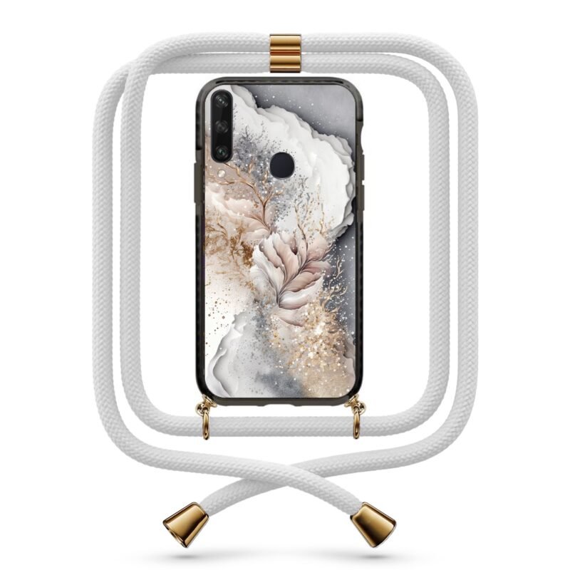 Marble θήκη με κορδόνι & σχέδιο 9798 για Huawei Y6P 2020