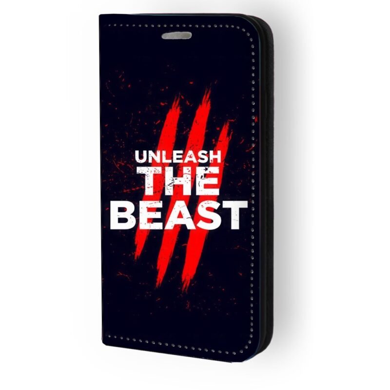 Θήκη book με σχέδιο unleash the beast 91785 για iPhone 11 Pro Max