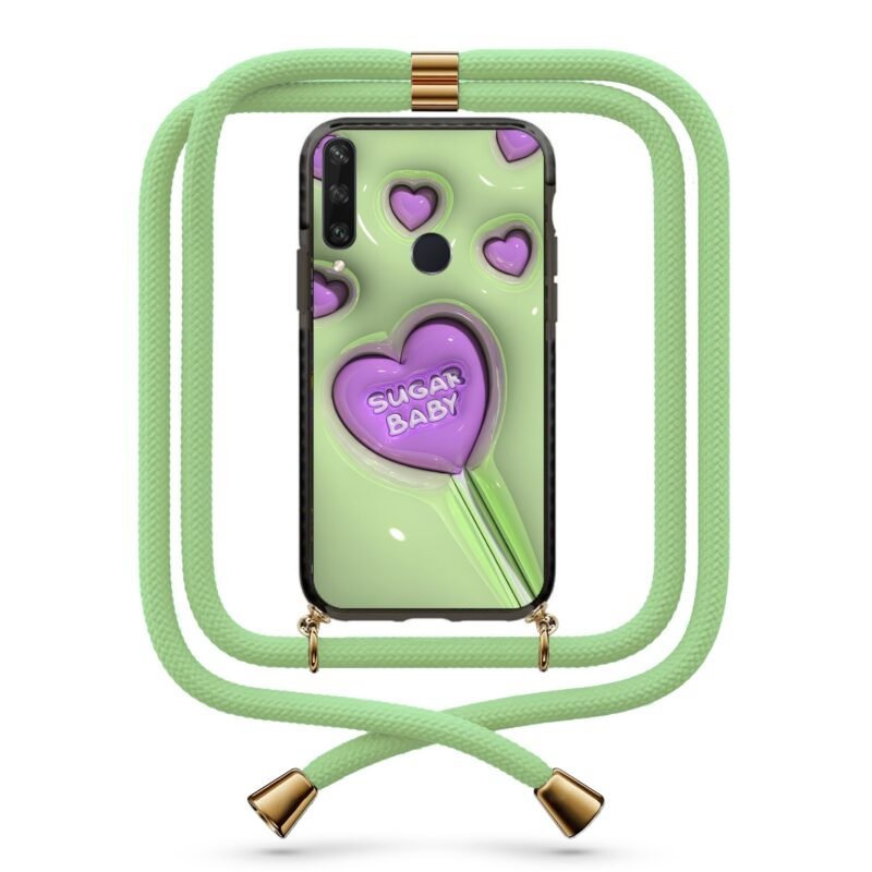 Sugar baby θήκη με κορδόνι & σχέδιο 9815 για Huawei Y6P 2020