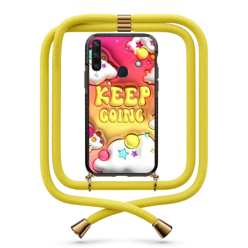 Keep going θήκη με κορδόνι & σχέδιο 9816 για Huawei Y6P 2020