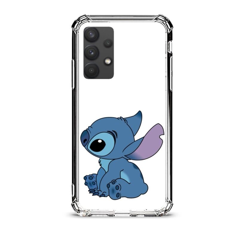Stitch θήκη διάφανη & σχέδιο  d1111 γιά Galaxy A32 4G