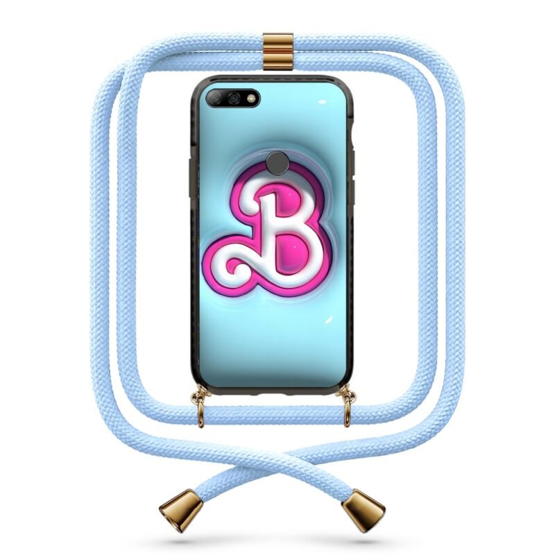 Barbie θήκη με κορδόνι & σχέδιο 9828 για Huawei Y7 2018