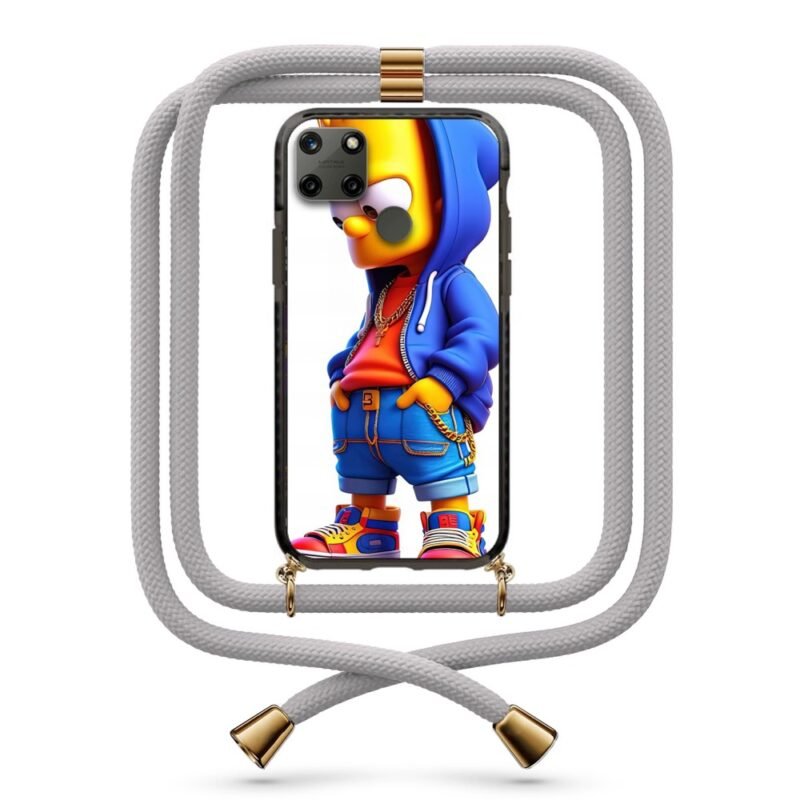 Simpson θήκη με κορδόνι & σχέδιο 9898 για Realme C25Y