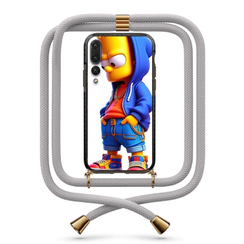 Simpson θήκη με κορδόνι & σχέδιο 9898 για Huawei P20 Pro