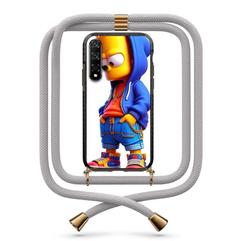 Simpson θήκη με κορδόνι & σχέδιο 9898 για Huawei Nova 5T