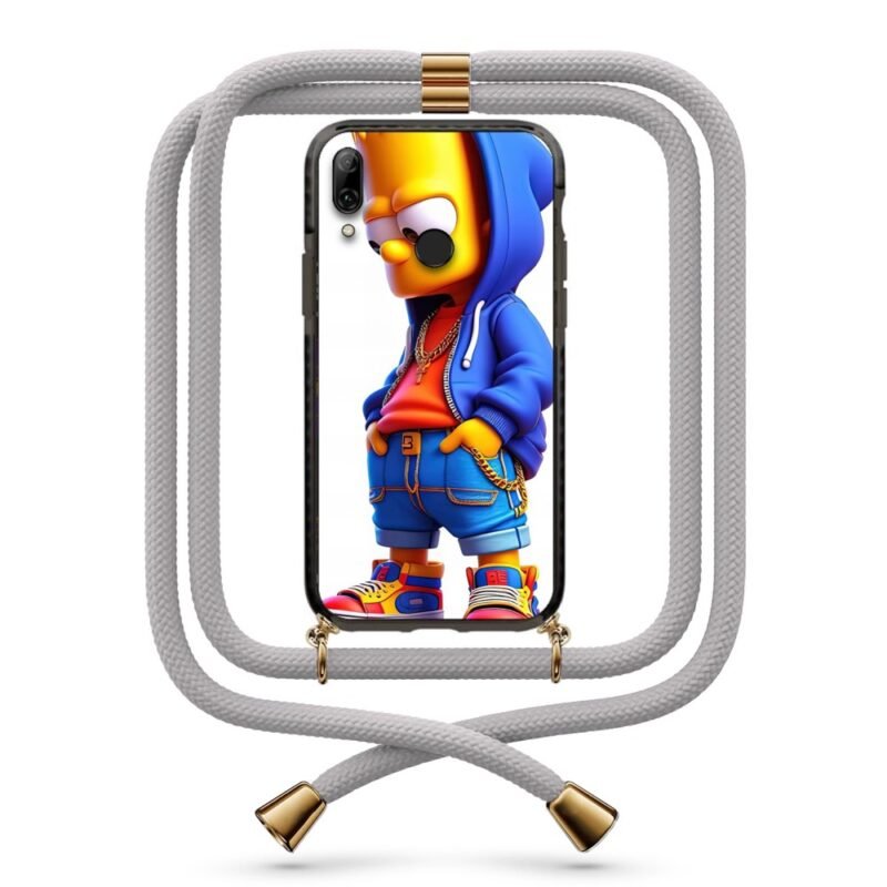Simpson θήκη με κορδόνι & σχέδιο 9898 για Honor 10 Lite