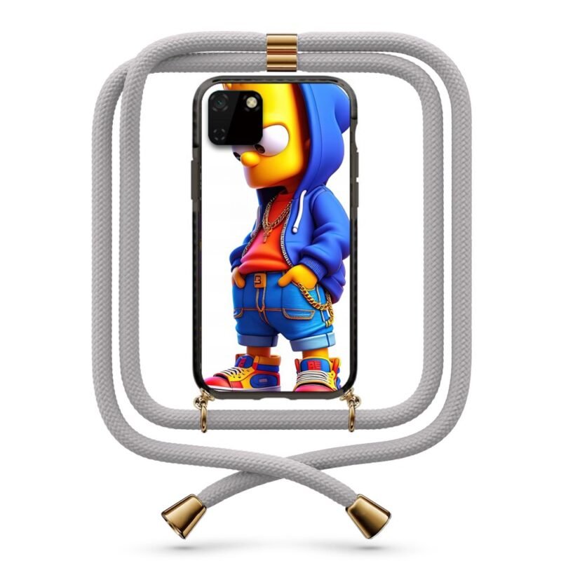 Simpson θήκη με κορδόνι & σχέδιο 9898 για Huawei Y5P 2020