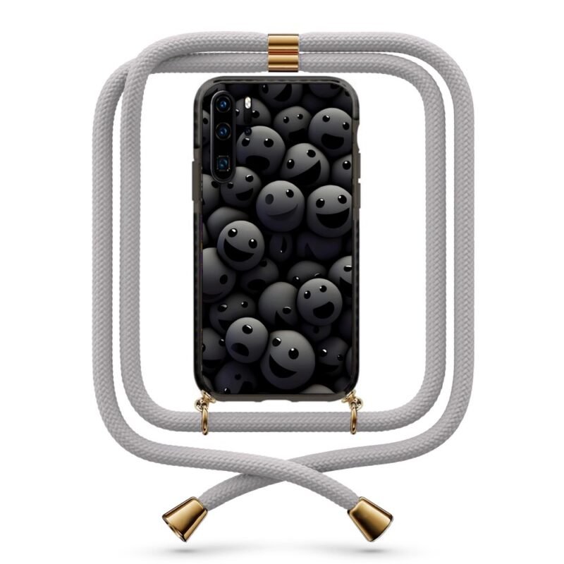 Smilies θήκη με κορδόνι & σχέδιο 9899 για Huawei P30 Pro