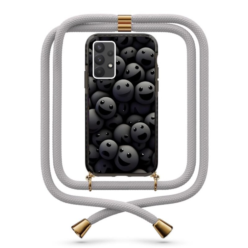 Smilies θήκη με κορδόνι & σχέδιο 9899 για Galaxy A32 4G