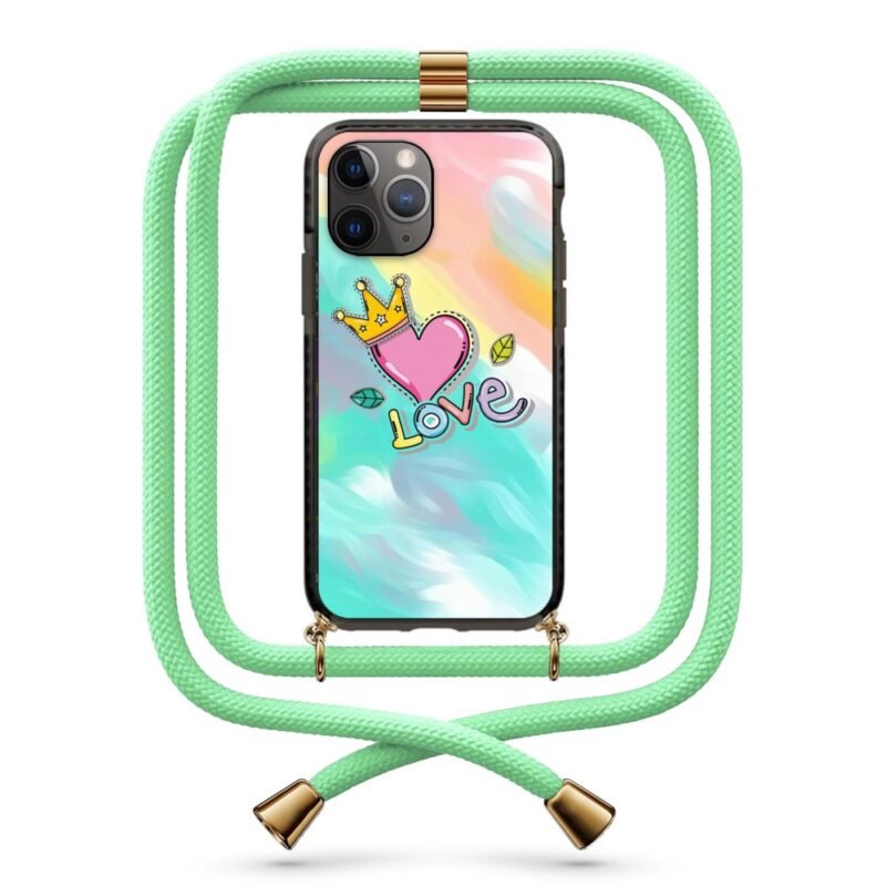 Love θήκη κινητού με κορδόνι 9900 γιά iPhone 11 Pro