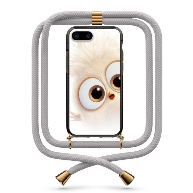 Cute bird θήκη κινητού με κορδόνι 9808 γιά iPhone 7 Plus /8 Plus