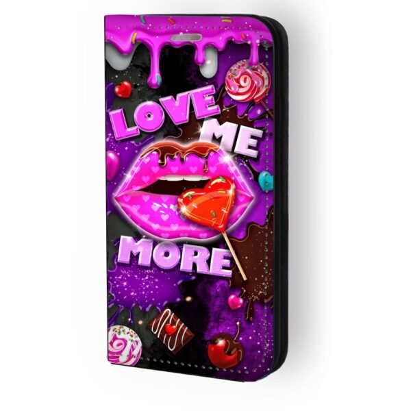 Θήκη book με σχέδιο love me more 91813 για iPhone 12/12 Pro