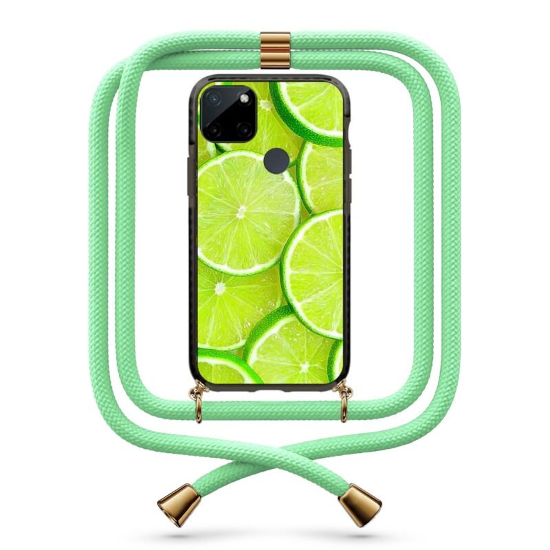 Lime θήκη με κορδόνι & σχέδιο 9809 για Realme C21Y