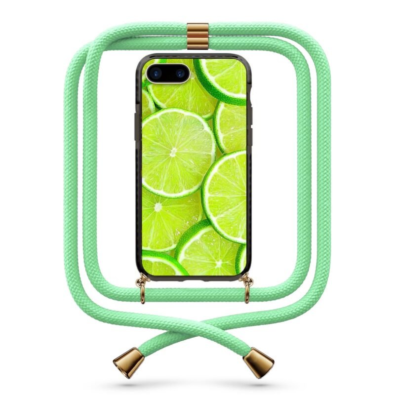 Lime θήκη κινητού με κορδόνι 9809 γιά iPhone 7 Plus /8 Plus