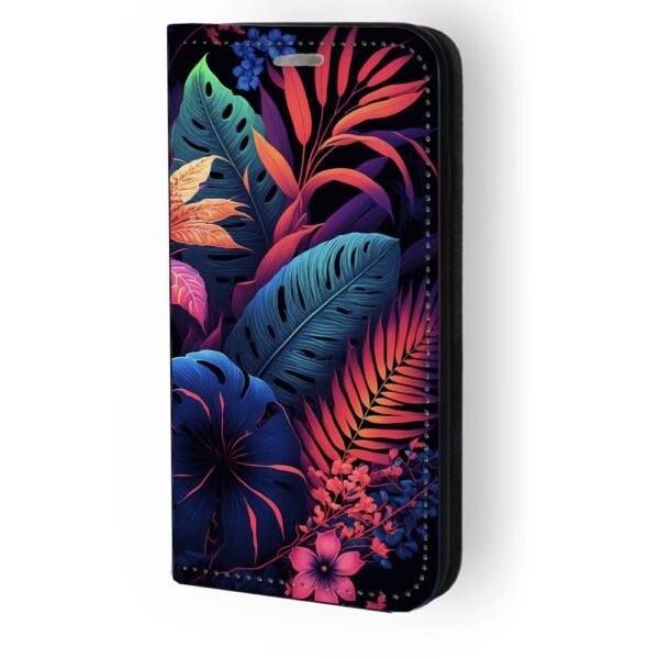 Θήκη book με σχέδιο jungle leaves 9665 για iPhone 12/12 Pro