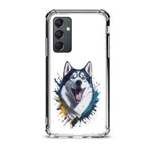 Wolf θήκη διάφανη & σχέδιο  d1021 γιά Galaxy A35 5G