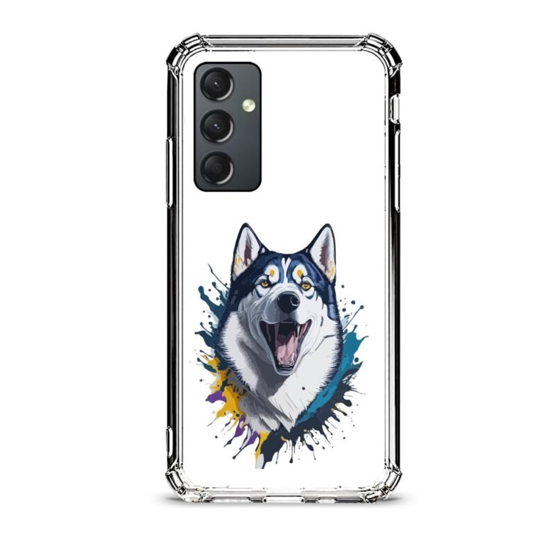 Wolf θήκη διάφανη & σχέδιο  d1021 γιά Galaxy A35 5G