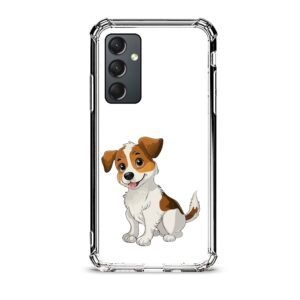 Cute dog θήκη διάφανη & σχέδιο  d1033 γιά Galaxy A35 5G