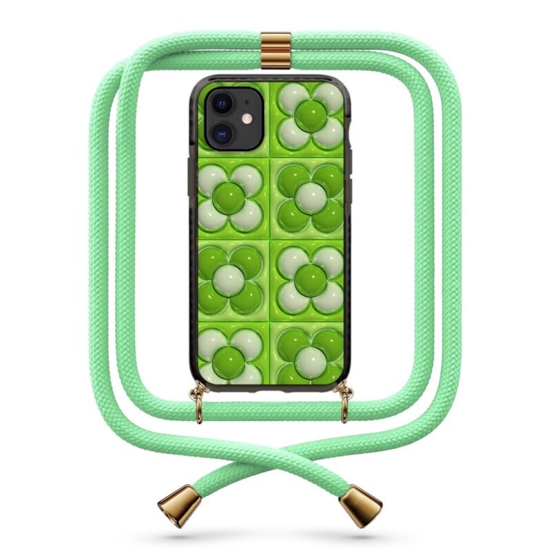 3d flowers θήκη κινητού με κορδόνι 9902 γιά iPhone 12