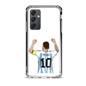 Lionel Messi θήκη διάφανη & σχέδιο  d1049 γιά Galaxy A35 5G