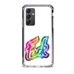 F*ck θήκη διάφανη & σχέδιο  d1054 γιά Galaxy A35 5G