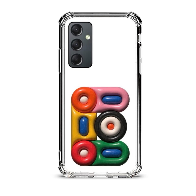 3d shapes θήκη διάφανη & σχέδιο  d1064 γιά Galaxy A35 5G