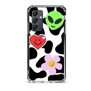Smiley faces θήκη διάφανη & σχέδιο  d1073 γιά Galaxy A35 5G