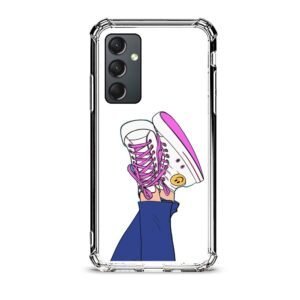 Girl shoes θήκη διάφανη & σχέδιο  d1074 γιά Galaxy A35 5G