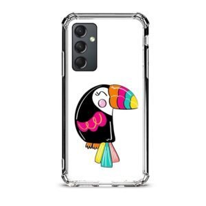 Colorful bird θήκη διάφανη & σχέδιο  d1093 γιά Galaxy A35 5G