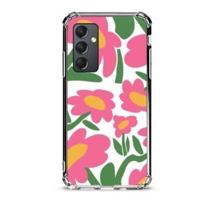 Floral θήκη διάφανη & σχέδιο  d1100 γιά Galaxy A35 5G