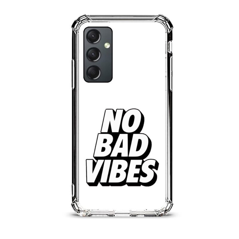 No bad vibes θήκη διάφανη & σχέδιο  d1103 γιά Galaxy A35 5G