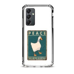 No piece duck θήκη διάφανη & σχέδιο  d1107 γιά Galaxy A35 5G