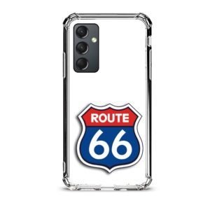 Route 66 θήκη διάφανη & σχέδιο  d1108 γιά Galaxy A35 5G