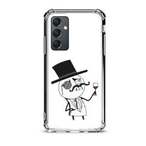 Meme figure θήκη διάφανη & σχέδιο  d1114 γιά Galaxy A35 5G