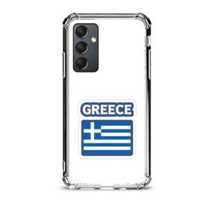 Greece θήκη διάφανη & σχέδιο  d1126 γιά Galaxy A35 5G