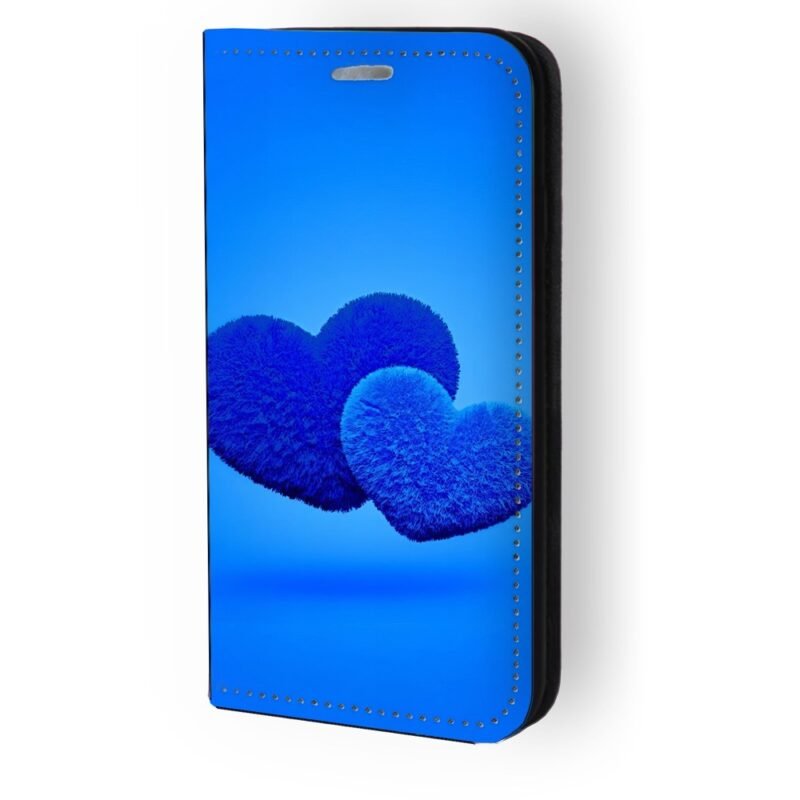 Θήκη book με σχέδιο blue hearts 91845 για iPhone 11 Pro Max