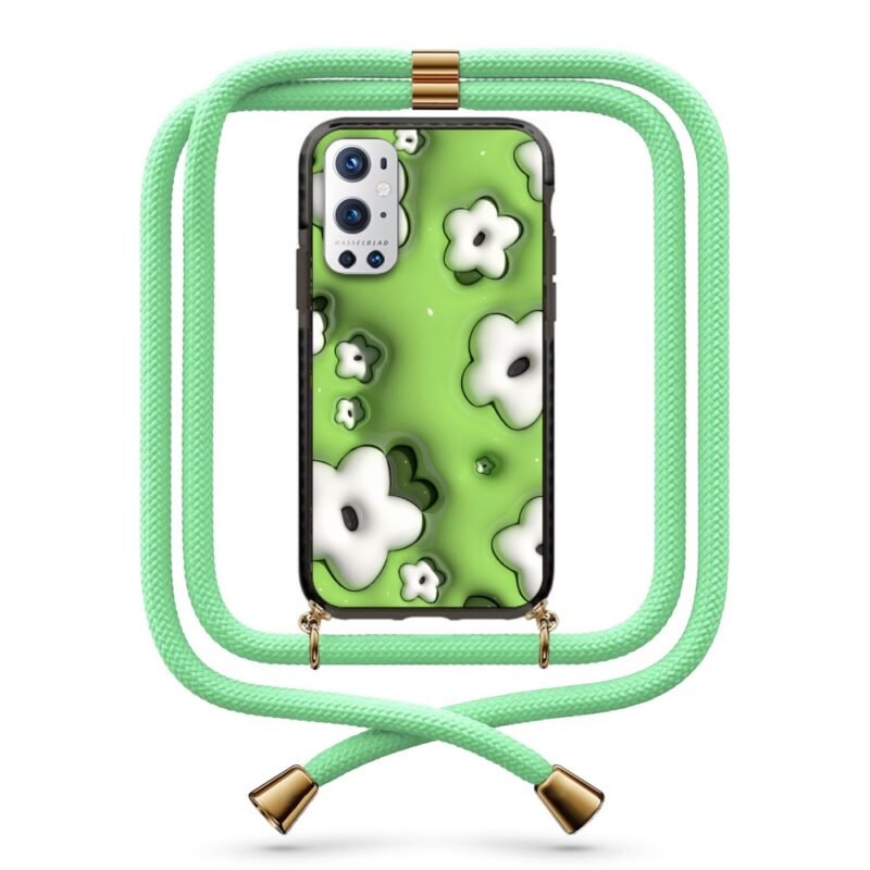 Flower pattern θήκη με κορδόνι & σχέδιο 9903 για Oneplus 9