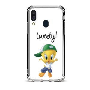Tweety θήκη διάφανη & σχέδιο  d1022 γιά Galaxy A40