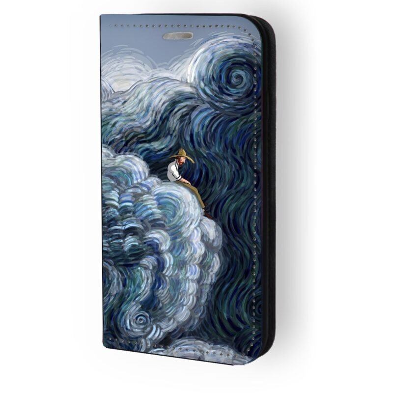 Θήκη book με σχέδιο Van Gogh waves 91849 για iPhone 11 Pro Max