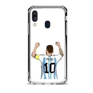 Lionel Messi θήκη διάφανη & σχέδιο  d1049 γιά Galaxy A40