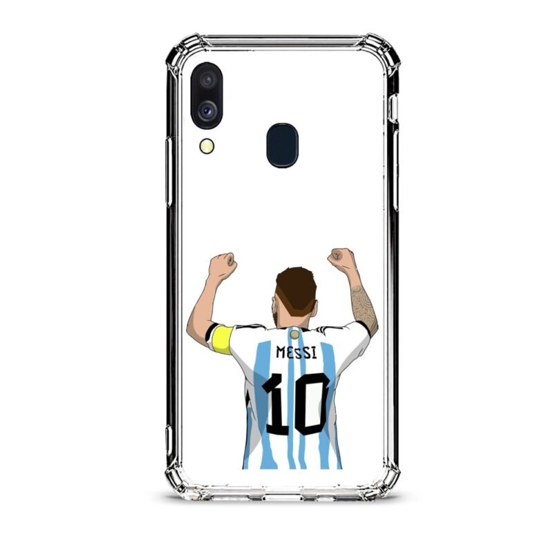 Lionel Messi θήκη διάφανη & σχέδιο  d1049 γιά Galaxy A40