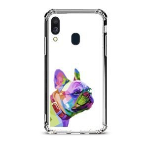 Cute pug θήκη διάφανη & σχέδιο  d1078 γιά Galaxy A40